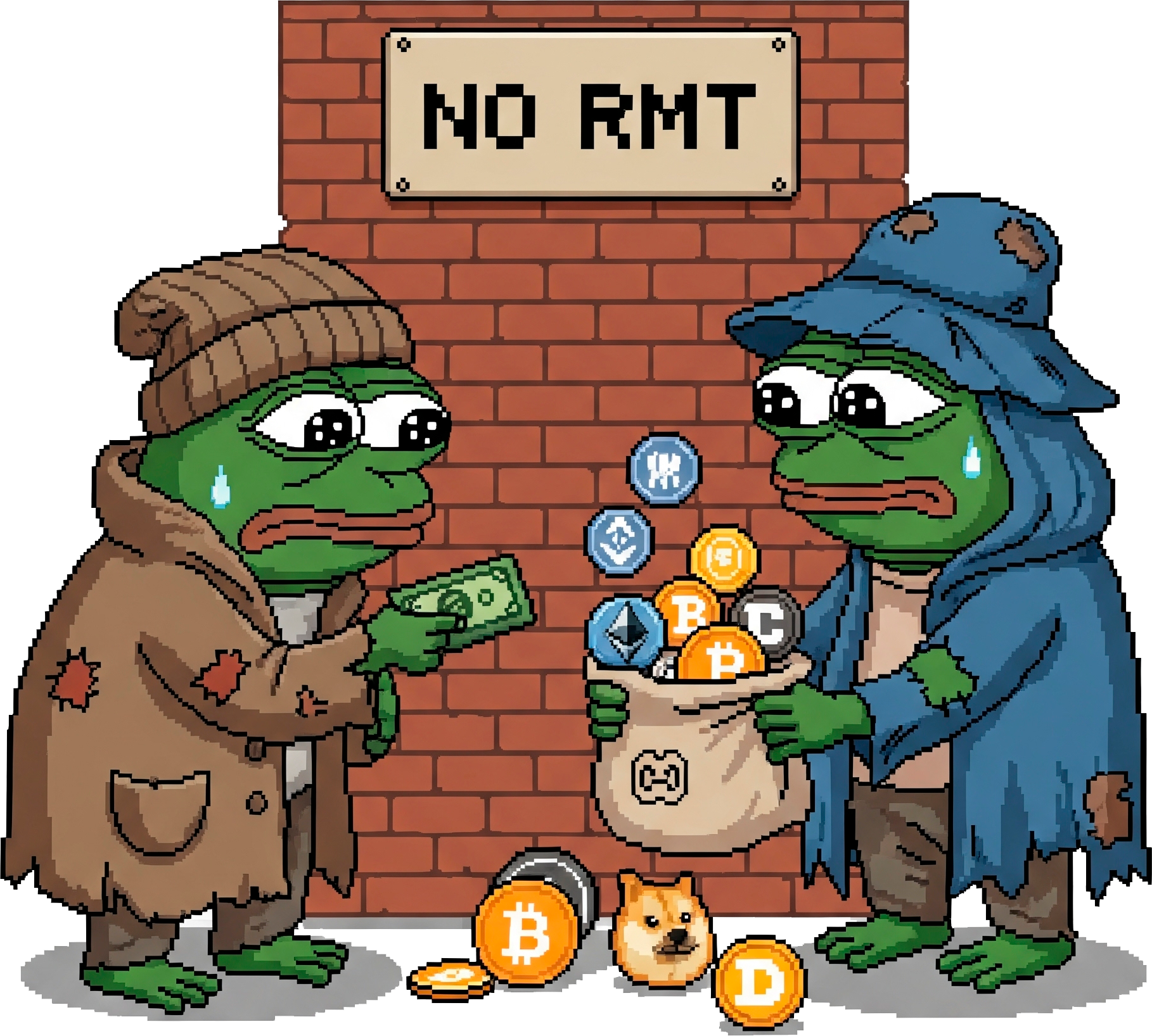 [Icono de no comerciar con dinero real]
